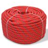 Marine Rope Polypropylene 0.47" 1968.5" Red