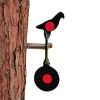 Wingswinmax Small Spinner Air Gun Target; Screwed-Type Steel Plinking Target; Bird Bb Slingshot Target