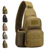 Military Tactical Shoulder Bag; Trekking Chest Sling Bag; Nylon Backpack For Hiking Outdoor Hunting Camping Fishing